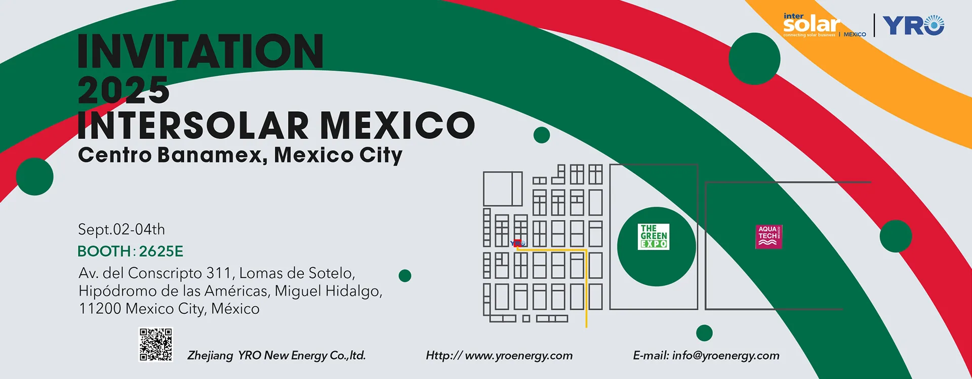 Encontre -se na exposição no México em 2 de setembro