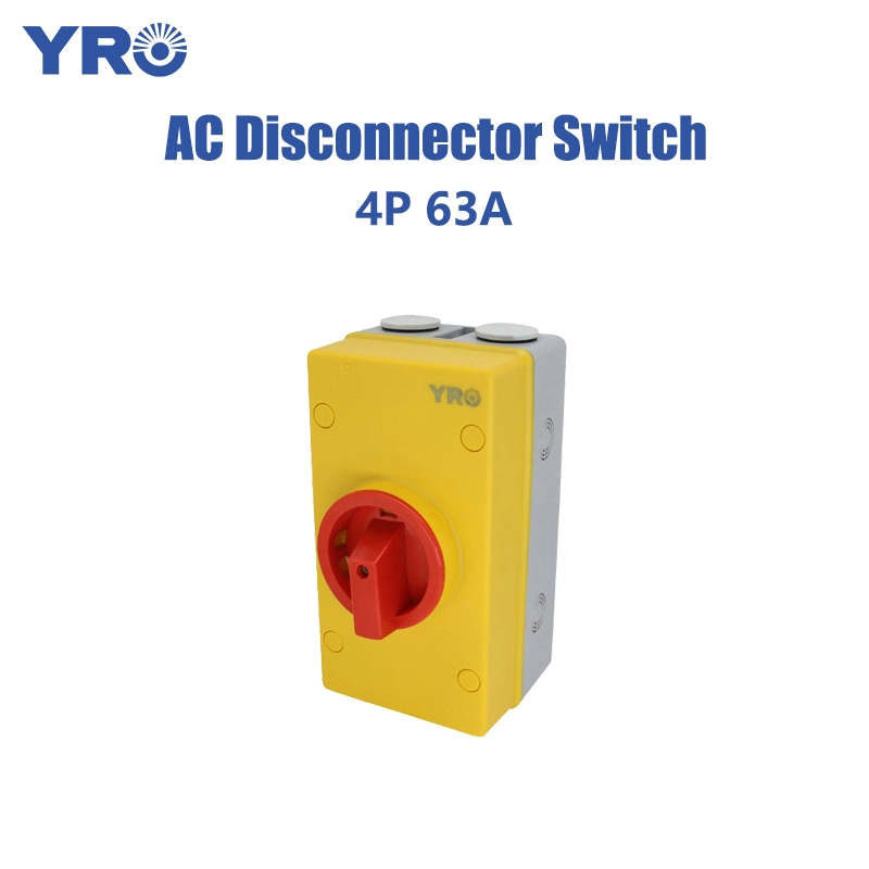 4p 63A interruptor de desconexão AC