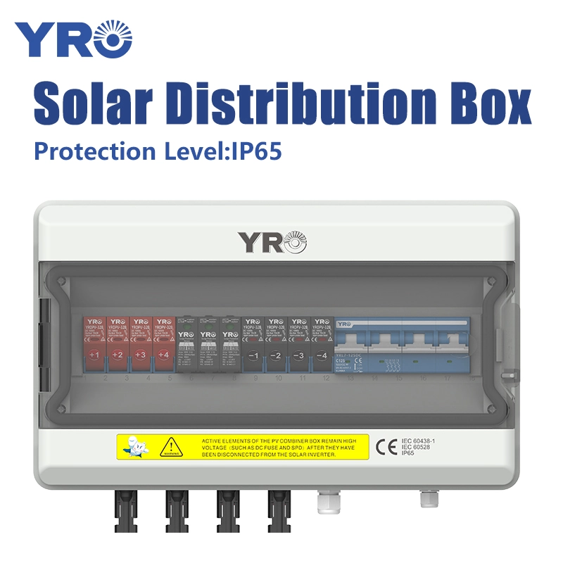 4 In 1 Out 1000v Dc Solar Distribution Box