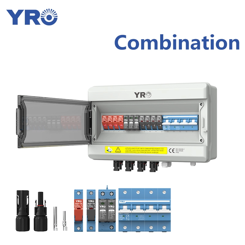 4 In 1 Out 1000v Dc Solar Distribution Box
