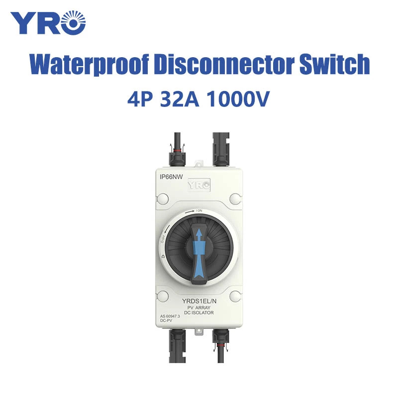 IP66 4P 32A 1000V Top em baixo